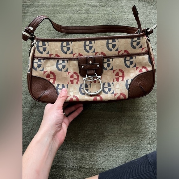 etienne aigner Mini Logo Shoulder Purse - Picture 2 of 9